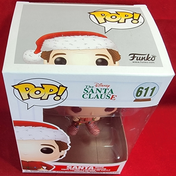 Santa with lights funko # 611 (nib)Brand new Santa pop played by Tim Allen. - Picture 4 of 7